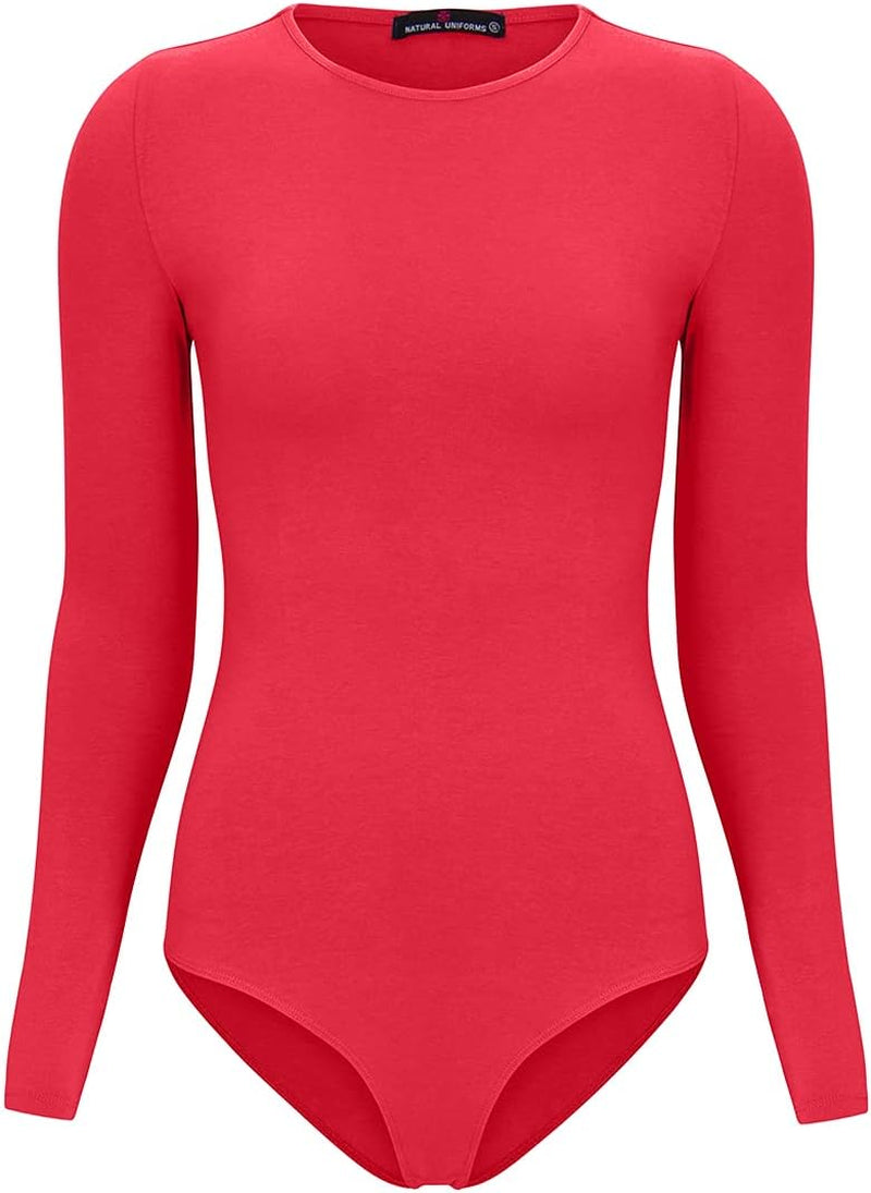 Long Sleeve Body Suit-Breathable Cotton Stretch